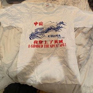 Vintage Great Wall t shirt